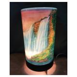 Waterfall Action lamp