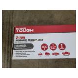 Hydraulic trolley jack