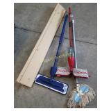 Shelf and floor cleaners