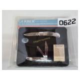 Gerber knife set (genuine stag)