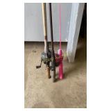 4 fishing poles