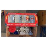 Budweiser glasses and coffee mugs