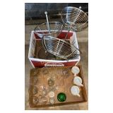 Glasses and storage towers