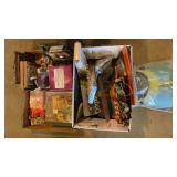 Pins, face shields, hunting pamphlets