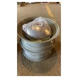(2) Trailer rims w/center cap