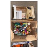 Cigar boxes (empty), handles, children