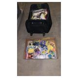 Pokémon cards and transformers suitcase