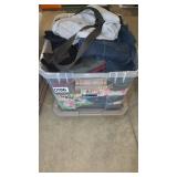 Box of misc clothes