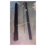 Redbone fly rod with carrying case