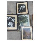 (4) framed pictures