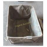 Canvas basket