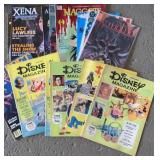 Disney magazines and misc magazines