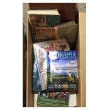 Hunting and fishing books and magazines