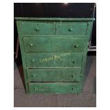 2 over 4 chest (30"W x 37"H x 18"D)