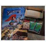 Superman Poster, gameboards and more