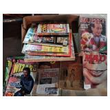 Comic books and magazines
