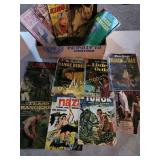 Western adventure comic books