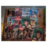 Vintage western comic books
