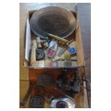 Binoculars,  belt buckle & more