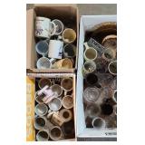 Glassware, cups, mugs