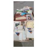 Cards, magazines, pamphlets