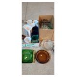 Ash trays and coffee cups