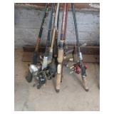 Fishing poles/reels
