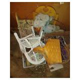 Wicker, Bird House, Doll Chair & more