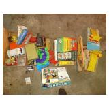 Vintage metal cars, radio & more