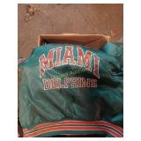 (3) Miami Dolphins jackets