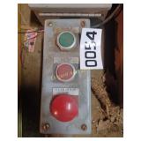 Emergency stop enclosure