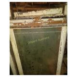 Lot of window frames