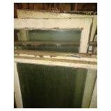 Lot of window frames