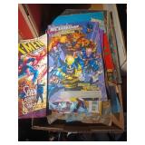 Comic books, misc ephemera
