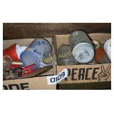 Jars, Pez dispensers, & misc.