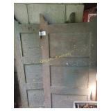 (2) Vintage wood doors