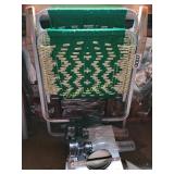 Lawn chair & new oil lamps