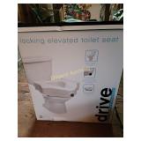 Elevated toilet seat