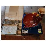 Snack set & chip/dip dish