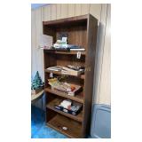 5 shelf bookshelf (NOT THE CONTENTS)