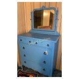 2 over 3 dresser with mirror