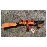 Vintage metal "G" man gun