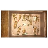 Cast  American soldiers and military vehicles