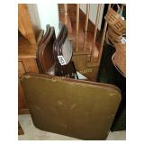 Card table & 4 chairs