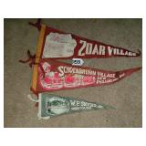 Vintage pennants