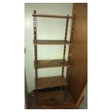 Five tear wooden  shelf