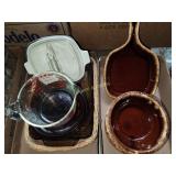 Hull dishes and baking dishes