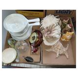 Corning ware ceramic pans, shells and more