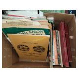 Sheet/music books and other books