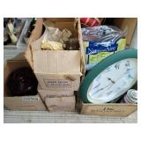 Clock, snack sets, bean pot and more